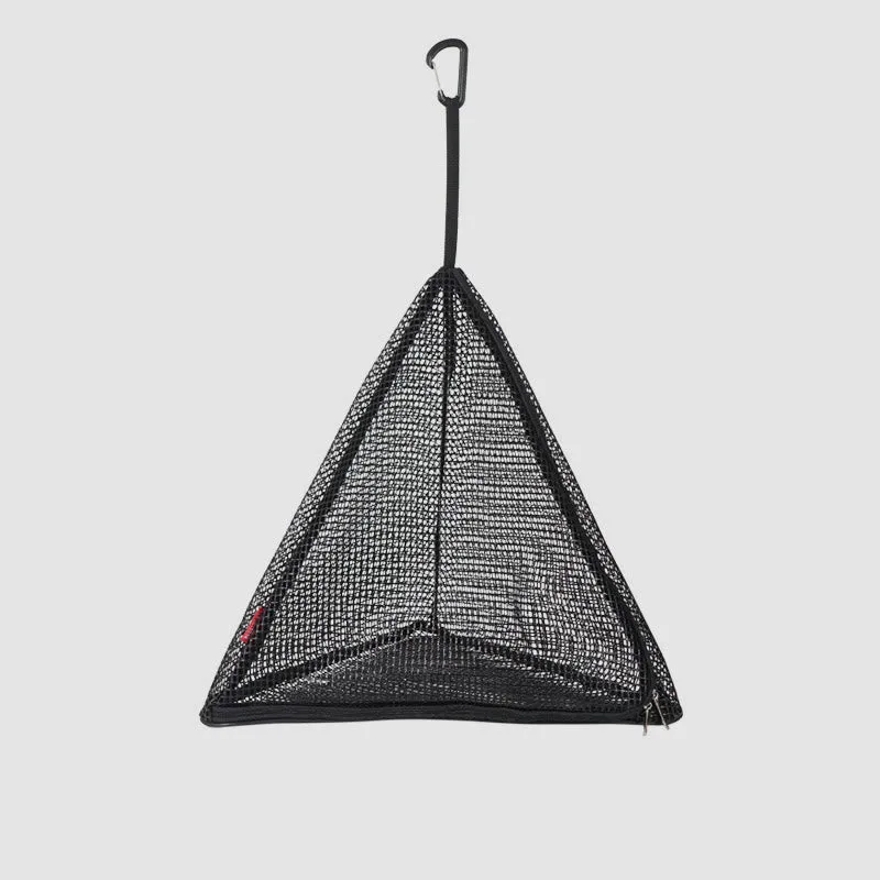 Storage Bag Triangular Folding Net Outdoor Camping Storage Basket