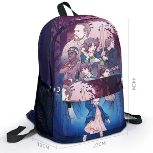 Stranger Things Backpack Canvas Backpack Outdoor Backpack Student Schoolbag