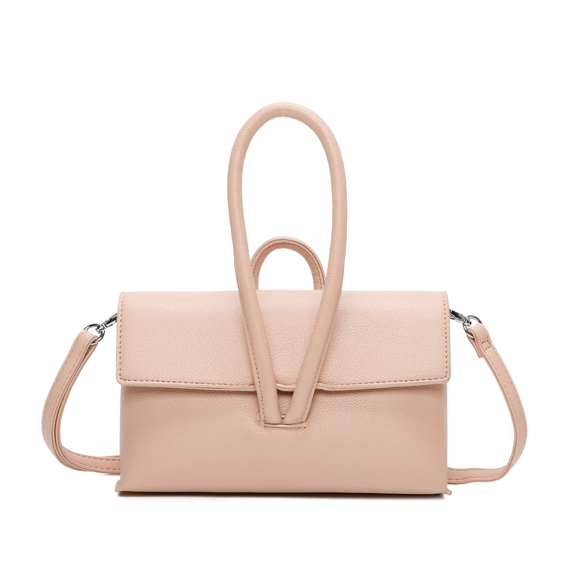 Stylish Crossbody Handbag Eco Friendly Vegan Faux Leather