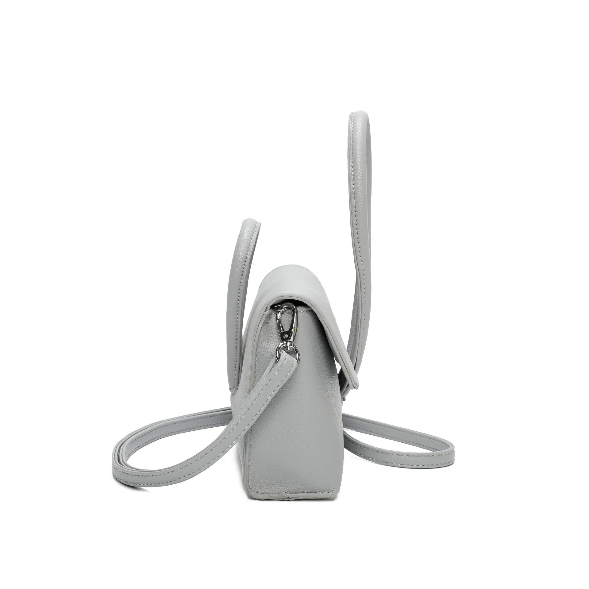 Stylish Crossbody Handbag Eco Friendly Vegan Faux Leather