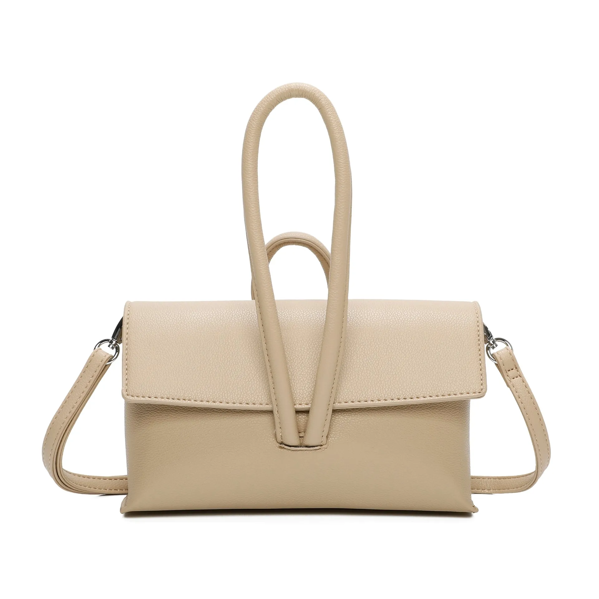 Stylish Crossbody Handbag Eco Friendly Vegan Faux Leather