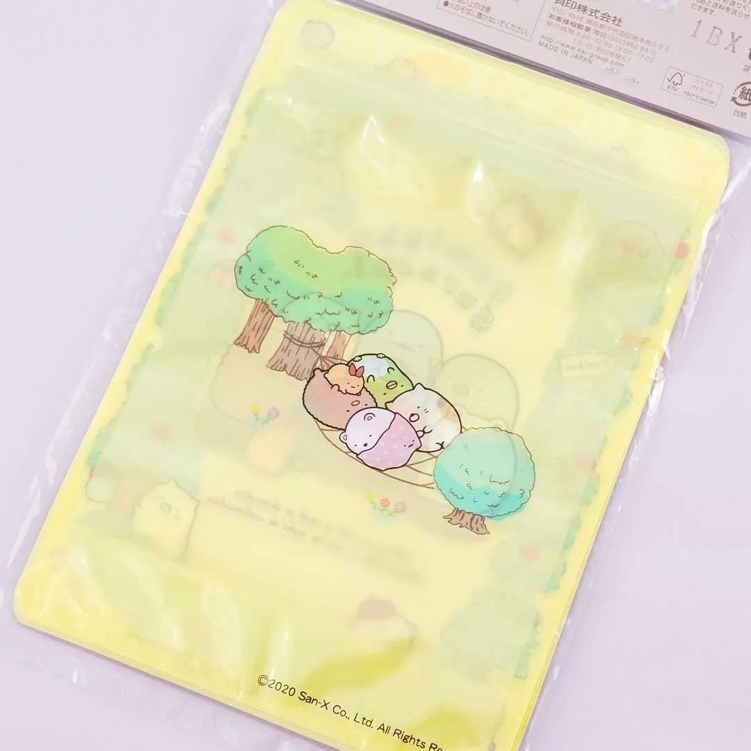 Sumikko Gurashi Forest Picnic Clear Zipper Bag