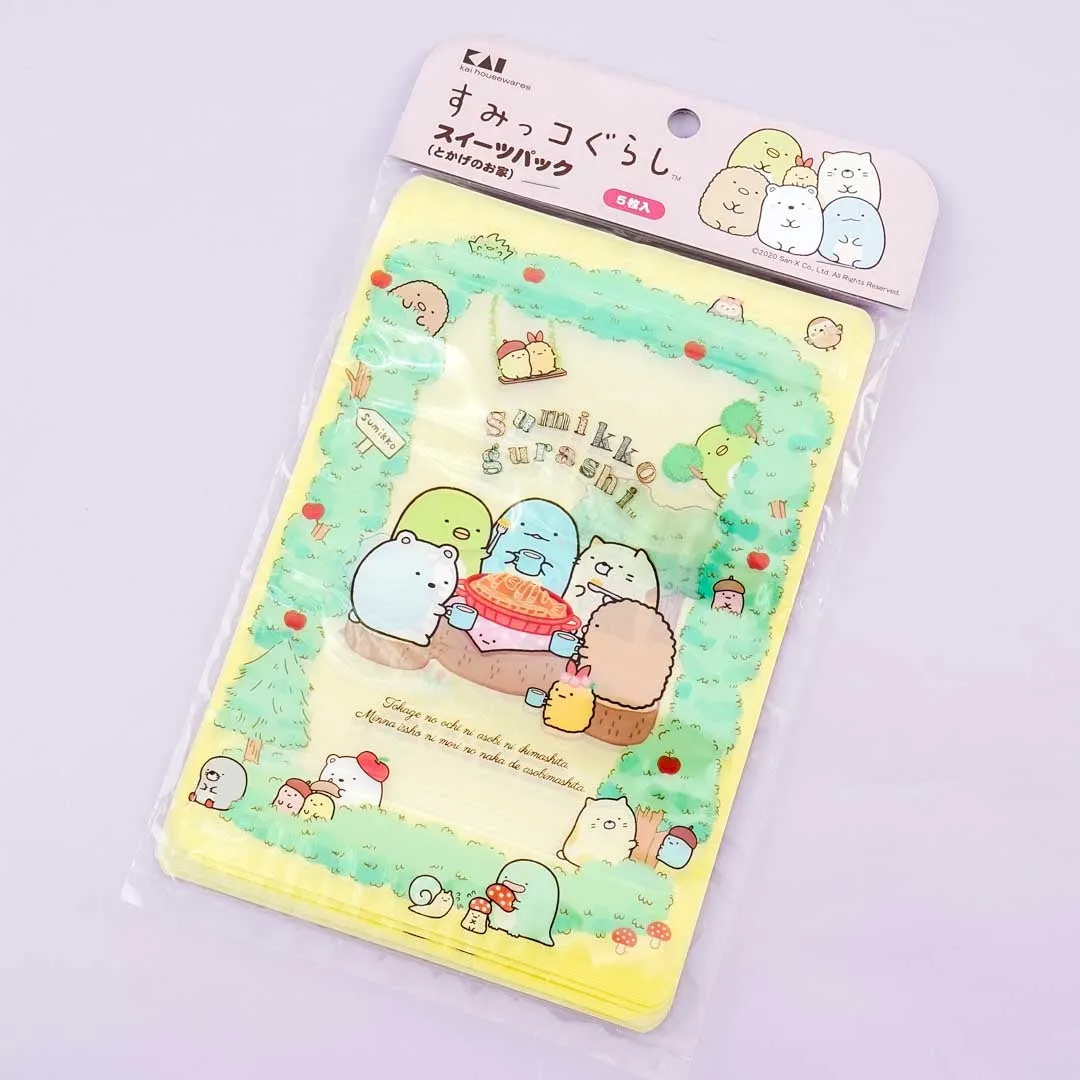 Sumikko Gurashi Forest Picnic Clear Zipper Bag
