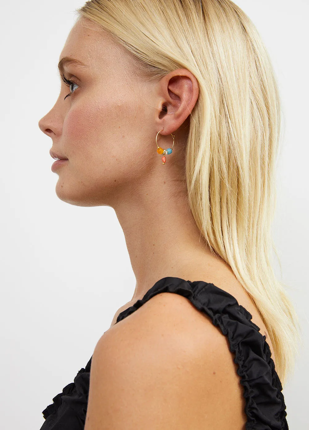Sun Dance Hoop Earrings