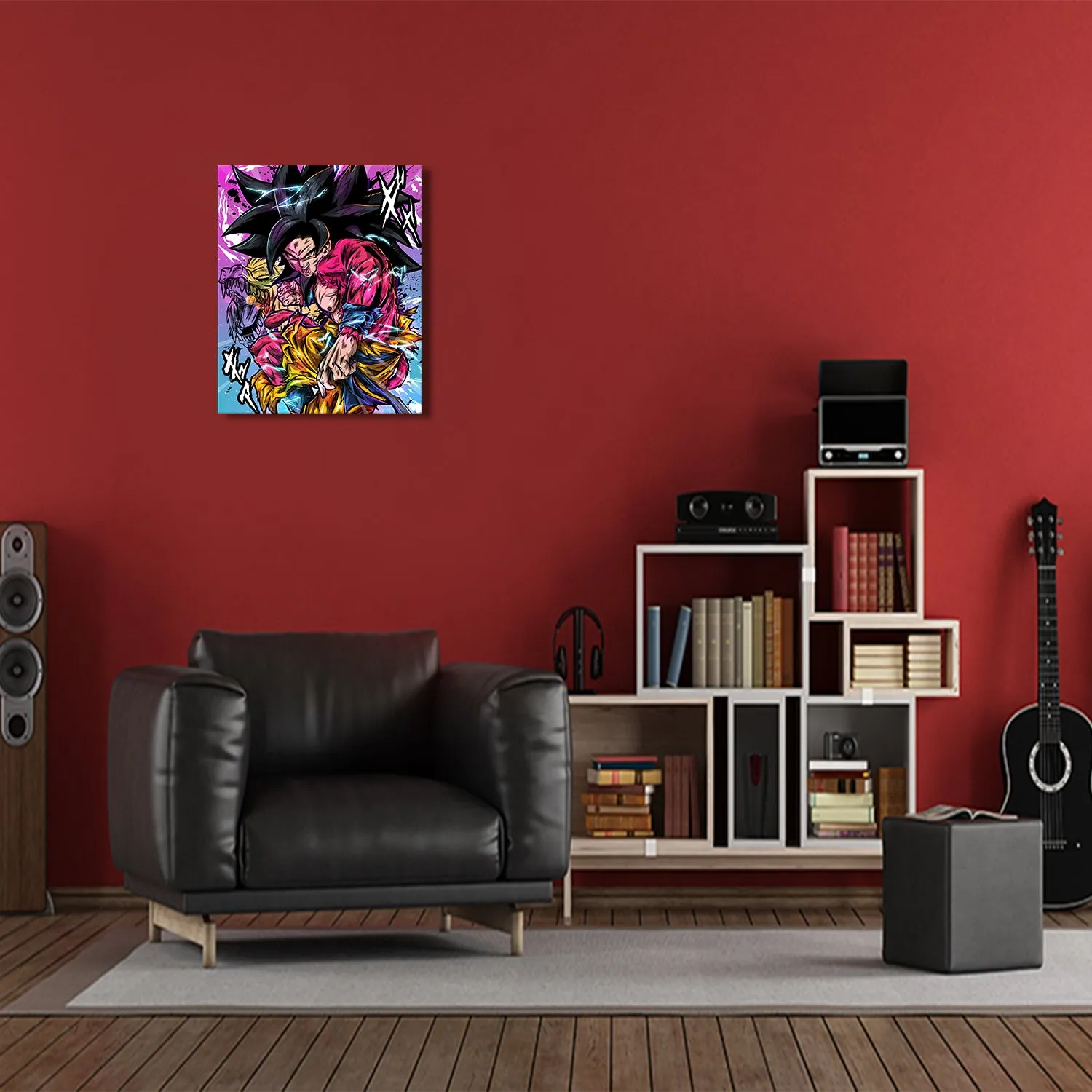 Super Warrior Great Ape Form Canvas Wall Art