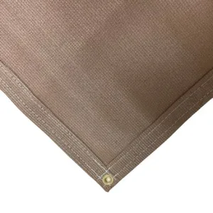 Tan 86% Super Shade Mesh Tarp 10' x 20'