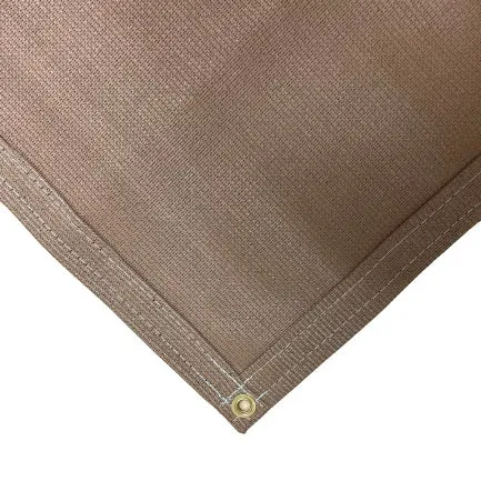 Tan 86% Super Shade Mesh Tarp 10' x 20'
