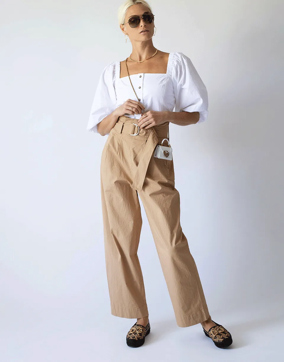 Tannin Ripstop Cotton Chino