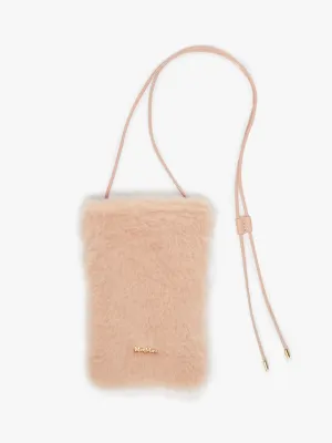 Teddy fabric mini bag