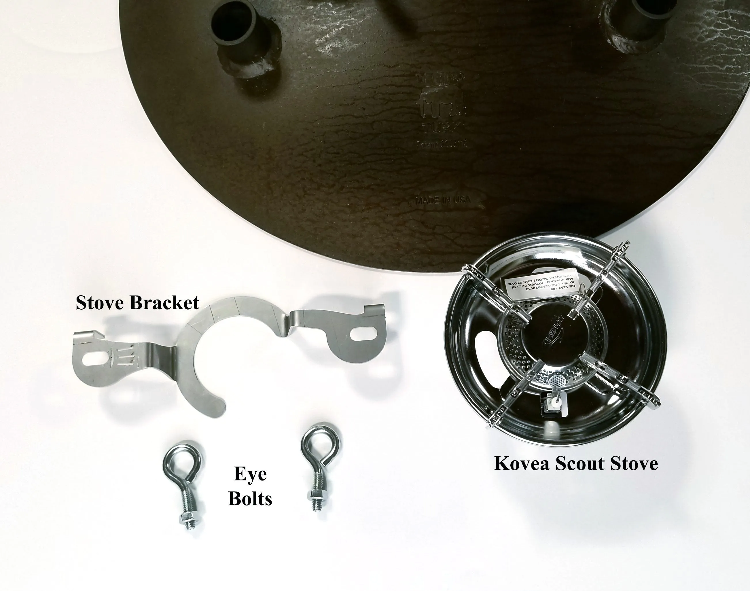 The "Naked" TemboTusk Skottle Grill Kit