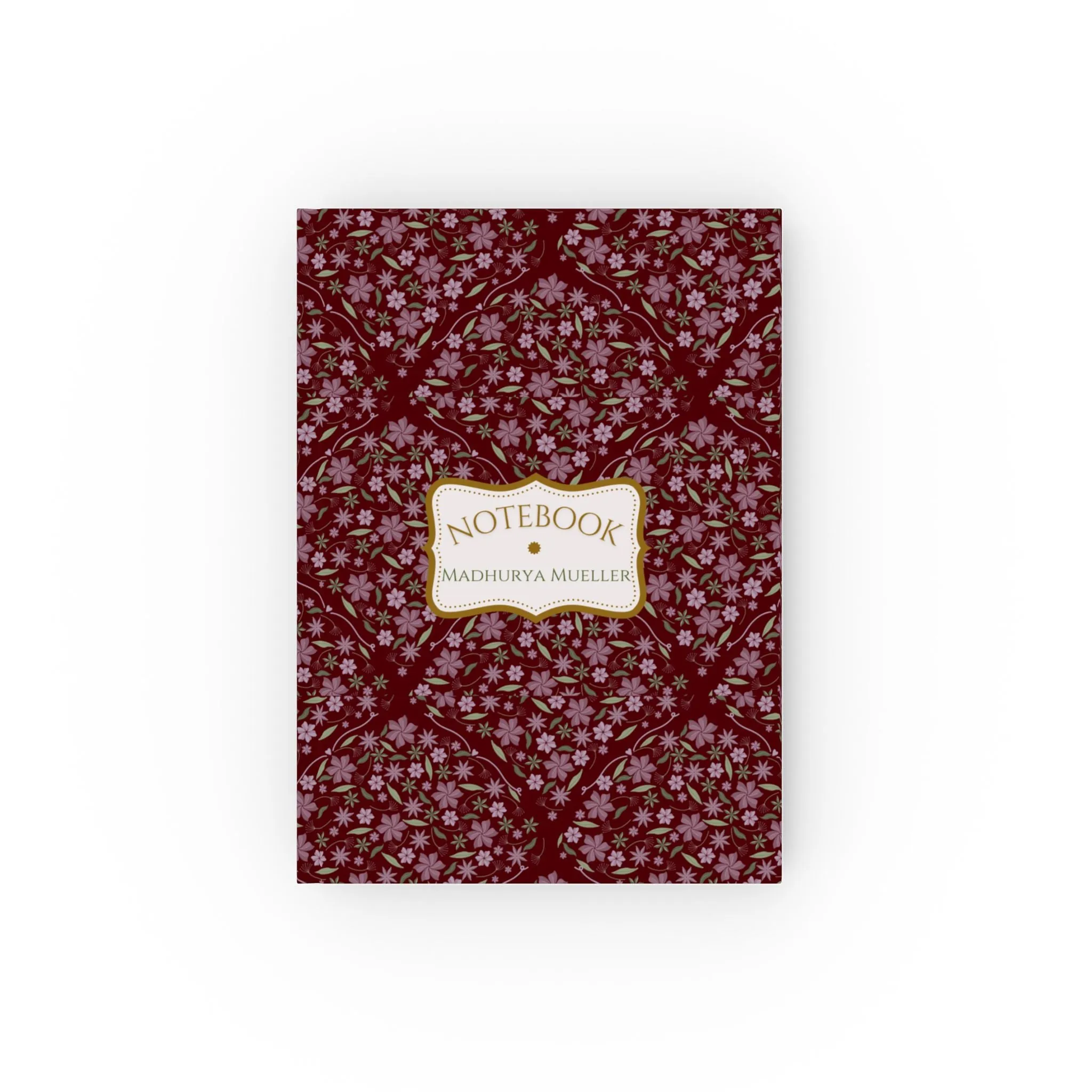 The Wildflower Personalized Journal - Purple
