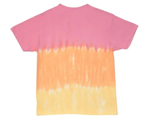 Tie Dye Short Sleeve Tee - Sunset Cove