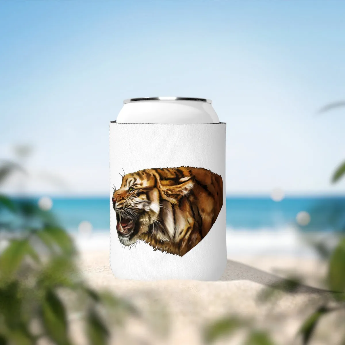 Tiger Can Cooler Sleeve