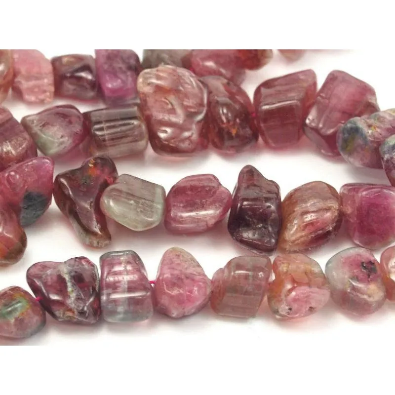 Tourmaline Tumbled Chunks Strand