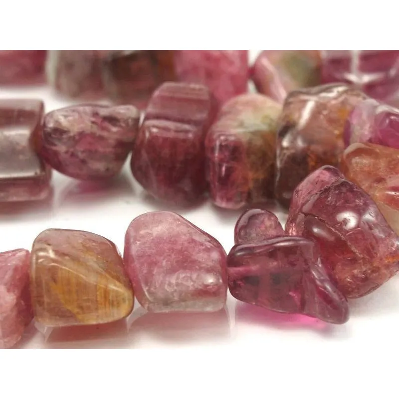 Tourmaline Tumbled Chunks Strand