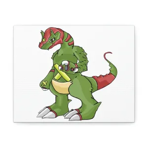 Toxicaan Stretched Canvas