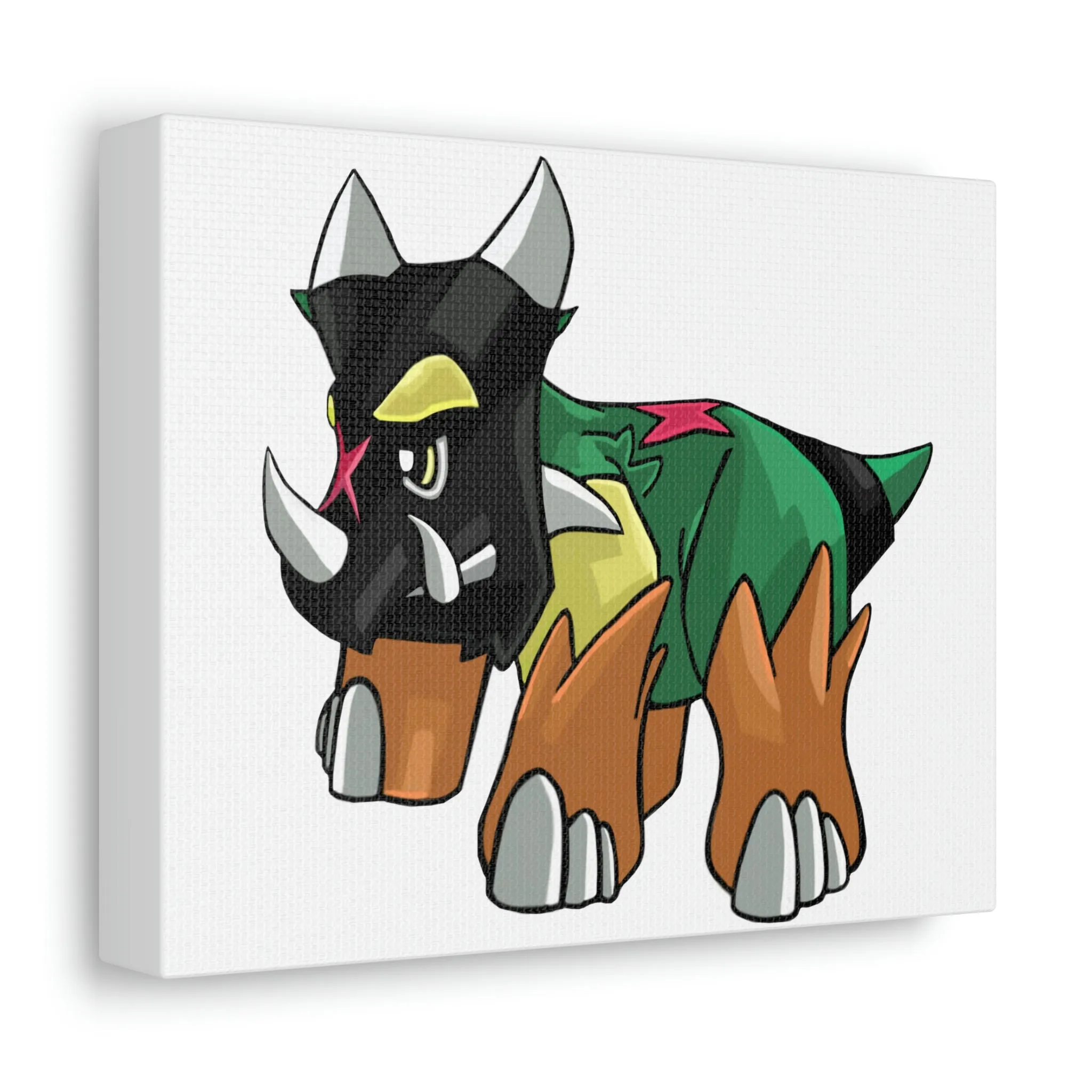Turroxosaurus Stretched Canvas