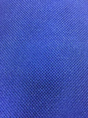 Tutu Net - 54-inches Wide Metallic Mesh Royal