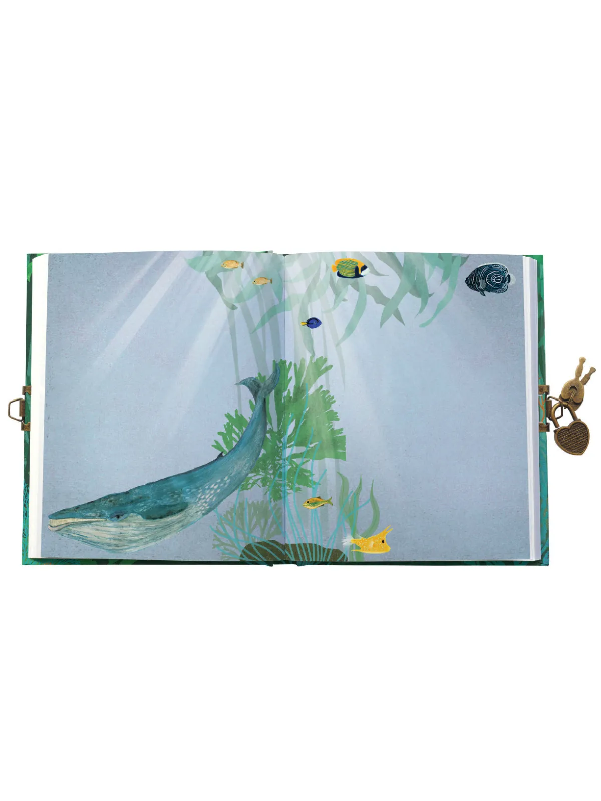 Whale Song Lockable Notebook Diary