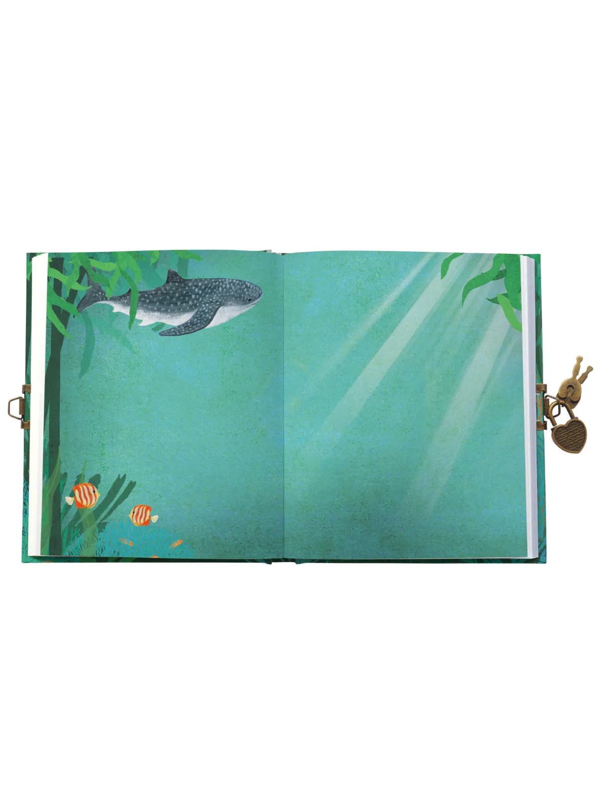 Whale Song Lockable Notebook Diary