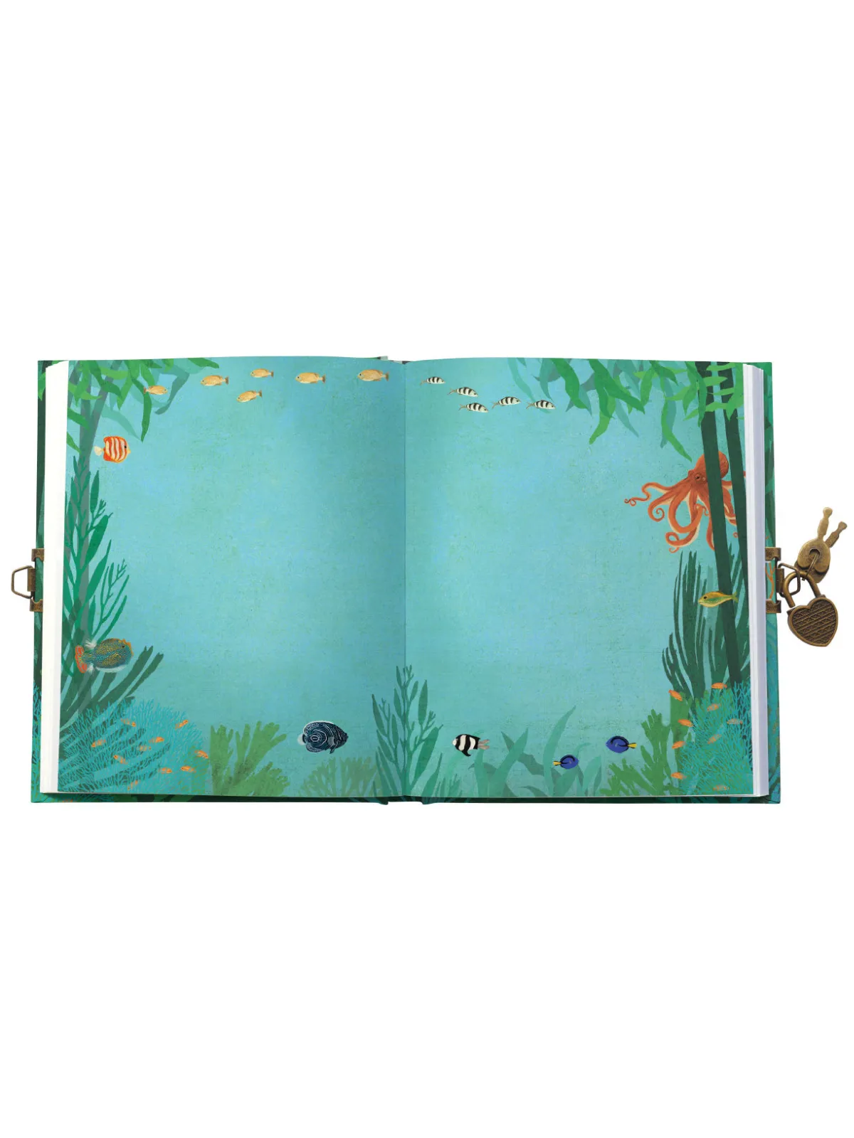 Whale Song Lockable Notebook Diary
