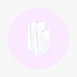 White Paper Bag #6