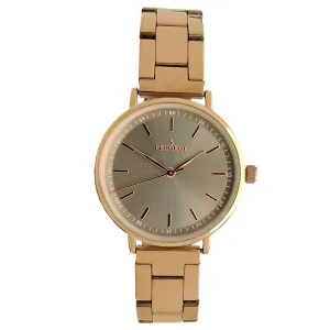 Women's Grey Watch 30mm Sleek Rose Gold  Stainless Steel Bracelet