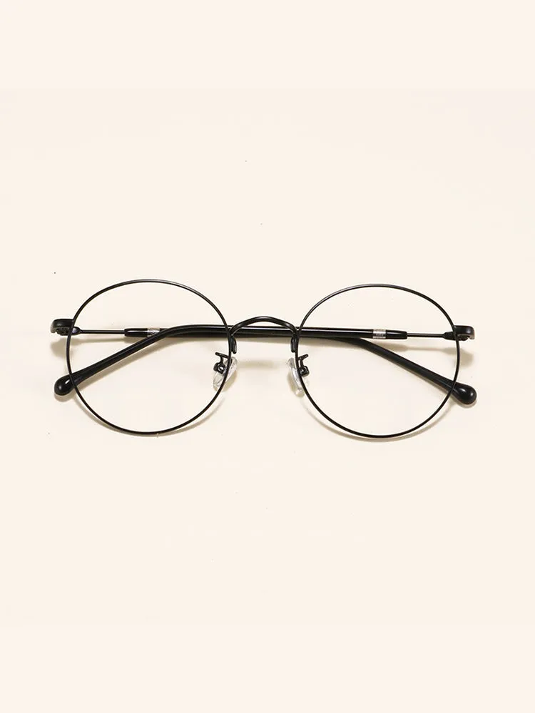 Women'S Metal Round Sleek Frames