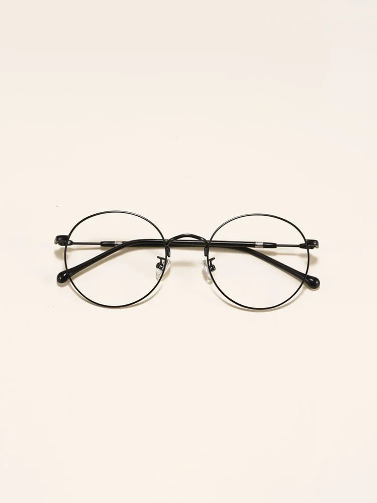 Women'S Metal Round Sleek Frames