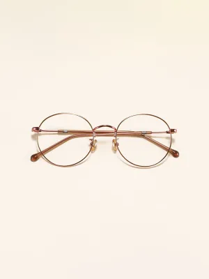 Women'S Metal Round Sleek Frames