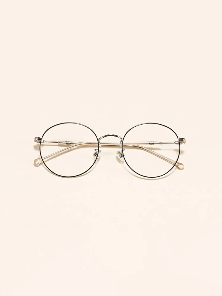 Women'S Metal Round Sleek Frames