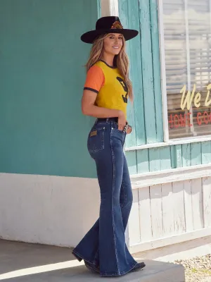 Wrangler® X Lainey Wilson Baskin Blue Bell-Bottom Jean