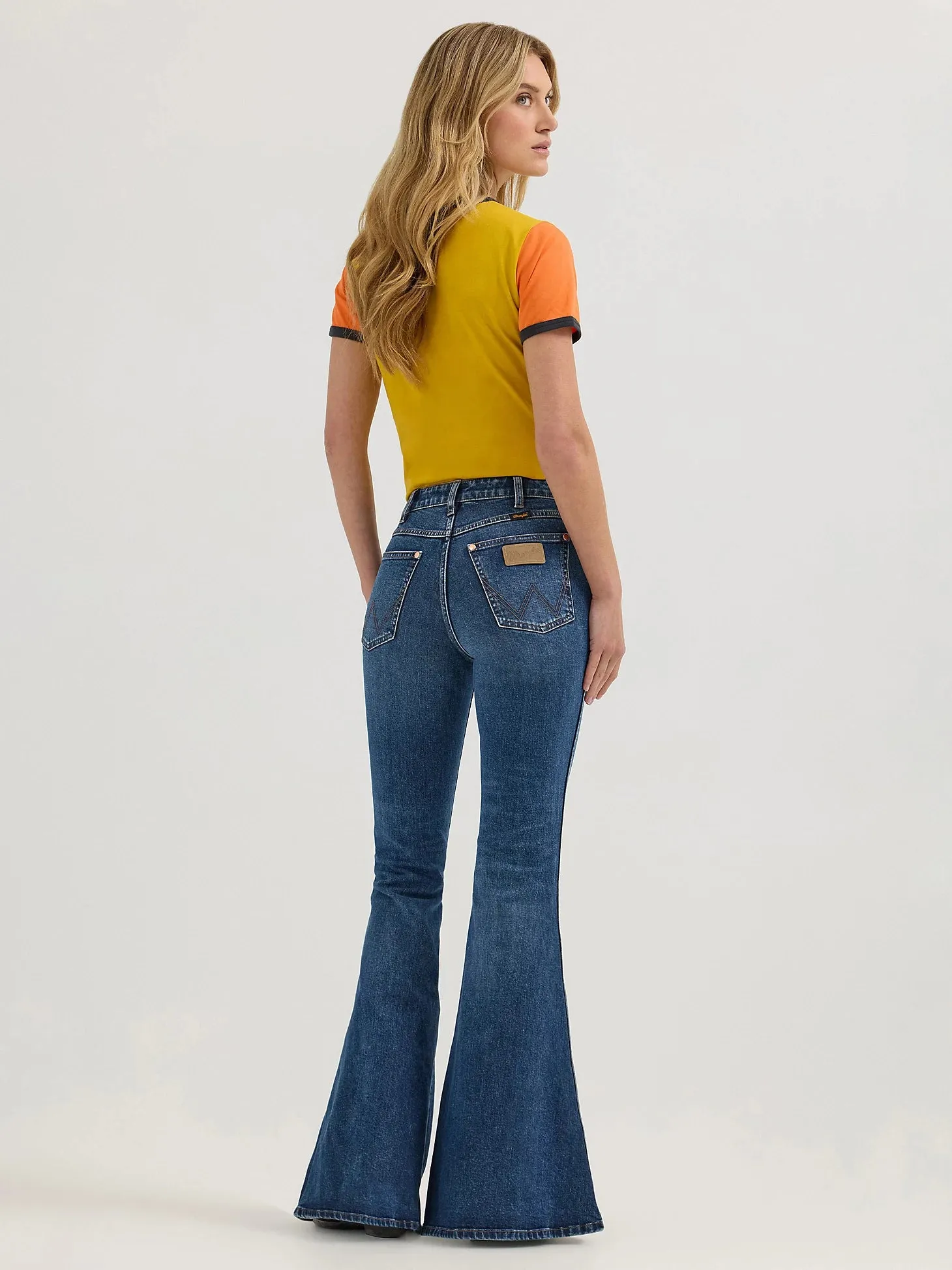 Wrangler® X Lainey Wilson Baskin Blue Bell-Bottom Jean