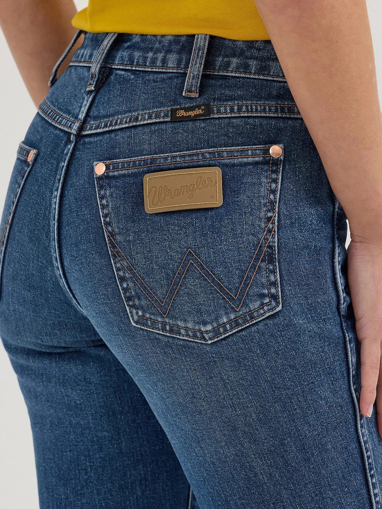 Wrangler® X Lainey Wilson Baskin Blue Bell-Bottom Jean